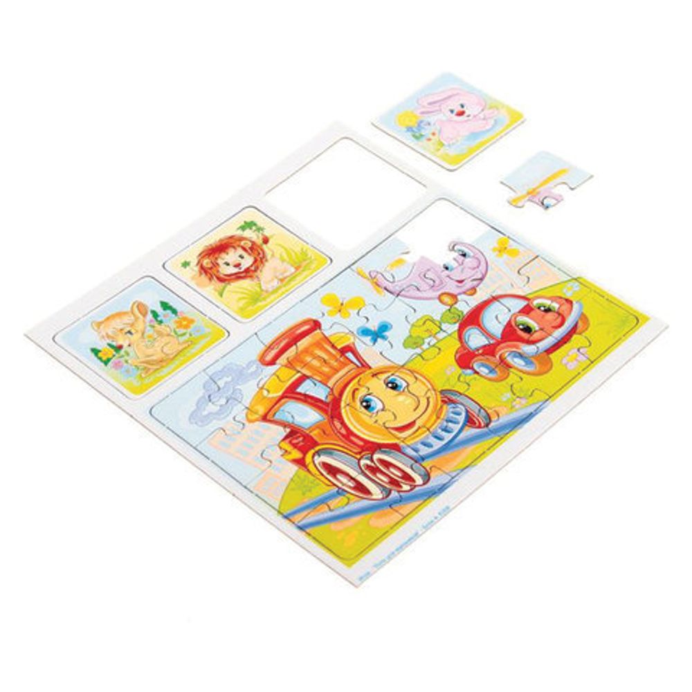 Набор подарочный BABY GAMES "Для мальчиков. 3 в 1", лото, домино, мемо, ORIGAMI, 00280