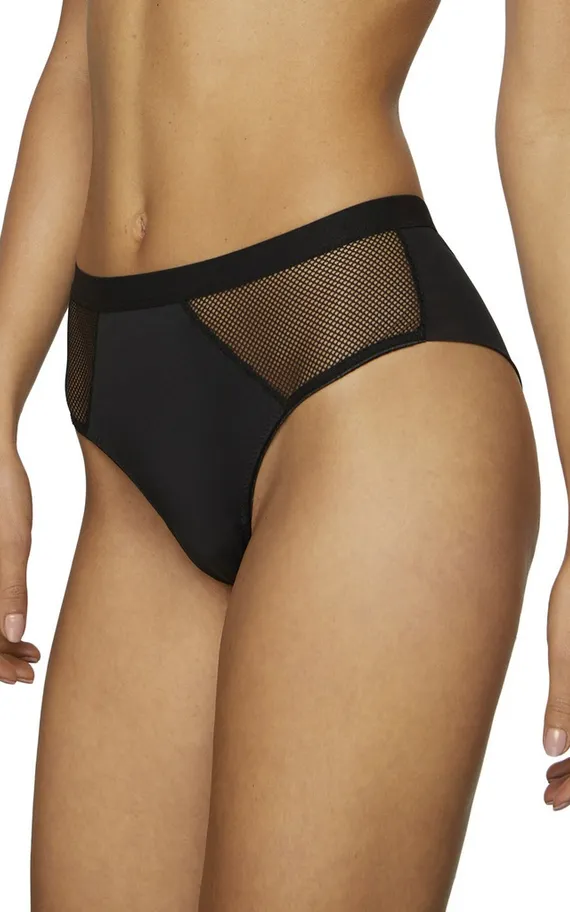 748/2-B LARA BLACK Трусы бразильяно