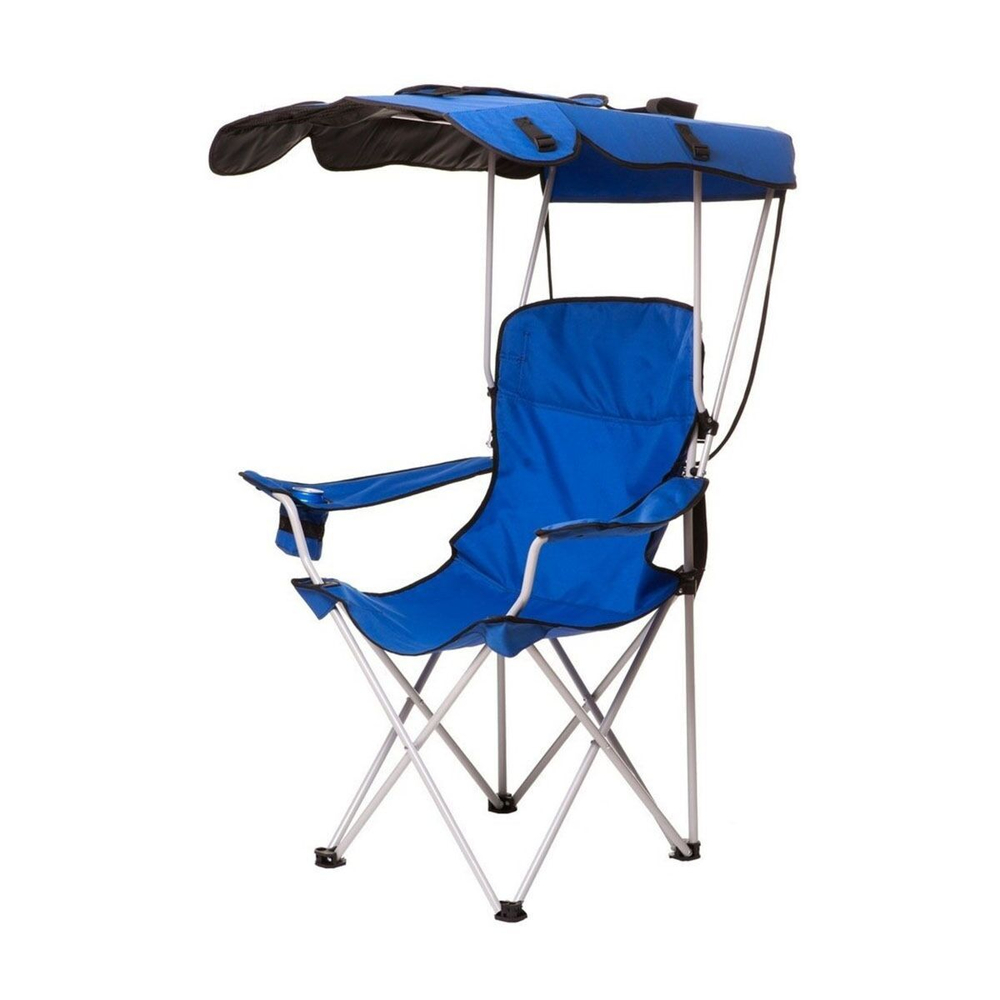 Кресло с тентом / синий