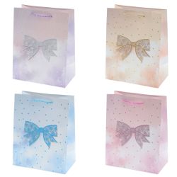 GAEM Пакет подарочный S (бумага 210г/м2, блок микс 12шт), L18 W10 H23 см, 4в.