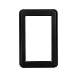 Рамка пластиковая FRM-VERSA-PL-D-BK (Arlight, -) 043771