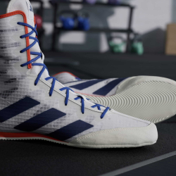 Adidas Высокие кроссовки Box Hog 4, белый/синий