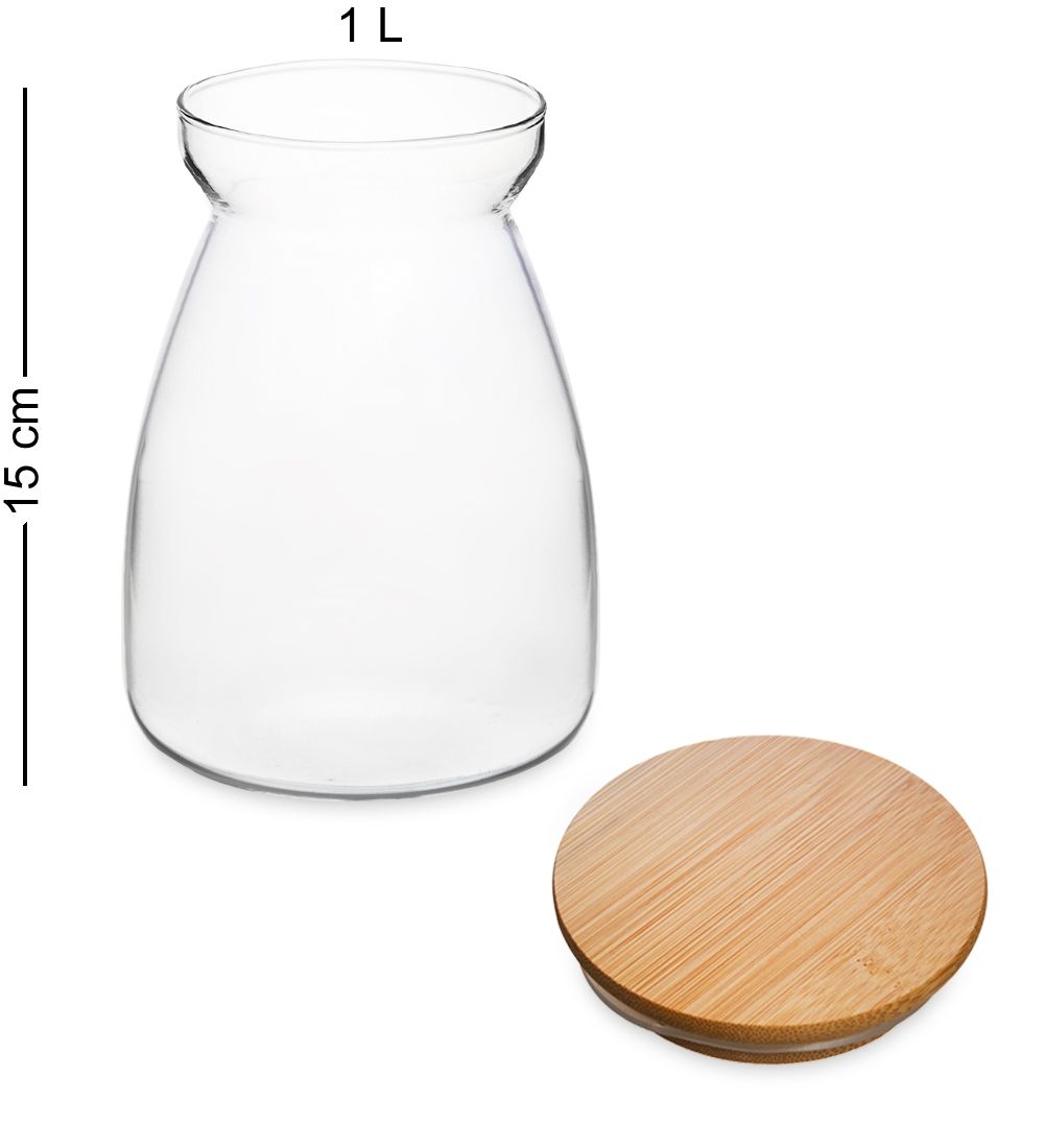 GS-118 Банка для сыпучих, 1л