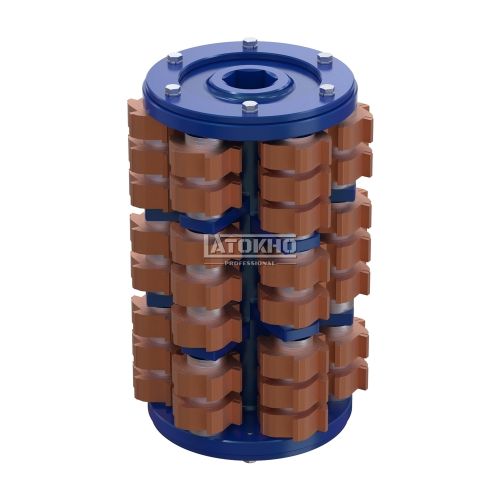 LATOKHO DCC 250-6 FURY (Россия) Фрезеровальный барабан (фреза) с карбидными ножами, шестиосный