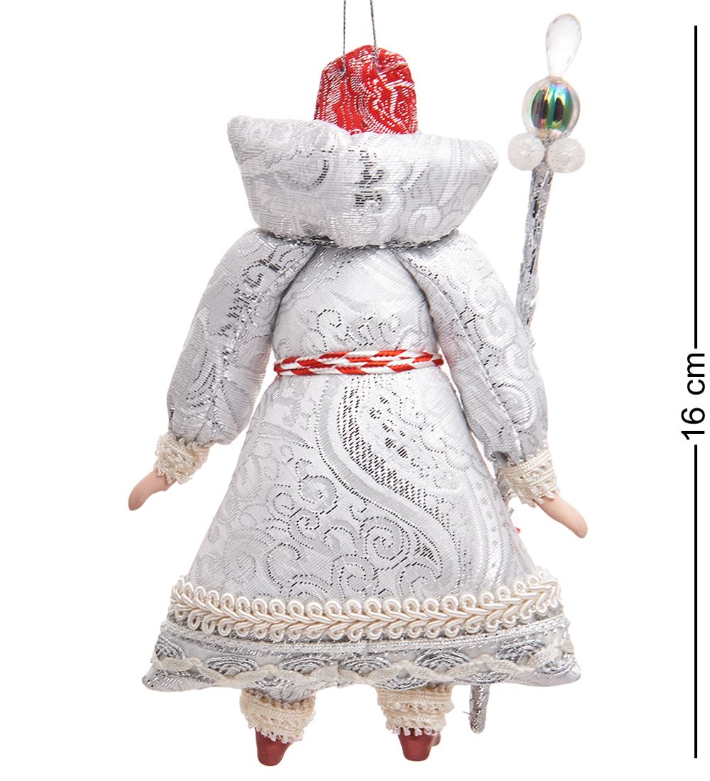 РусКукла RK-780 Кукла подвесная «Дед Мороз»