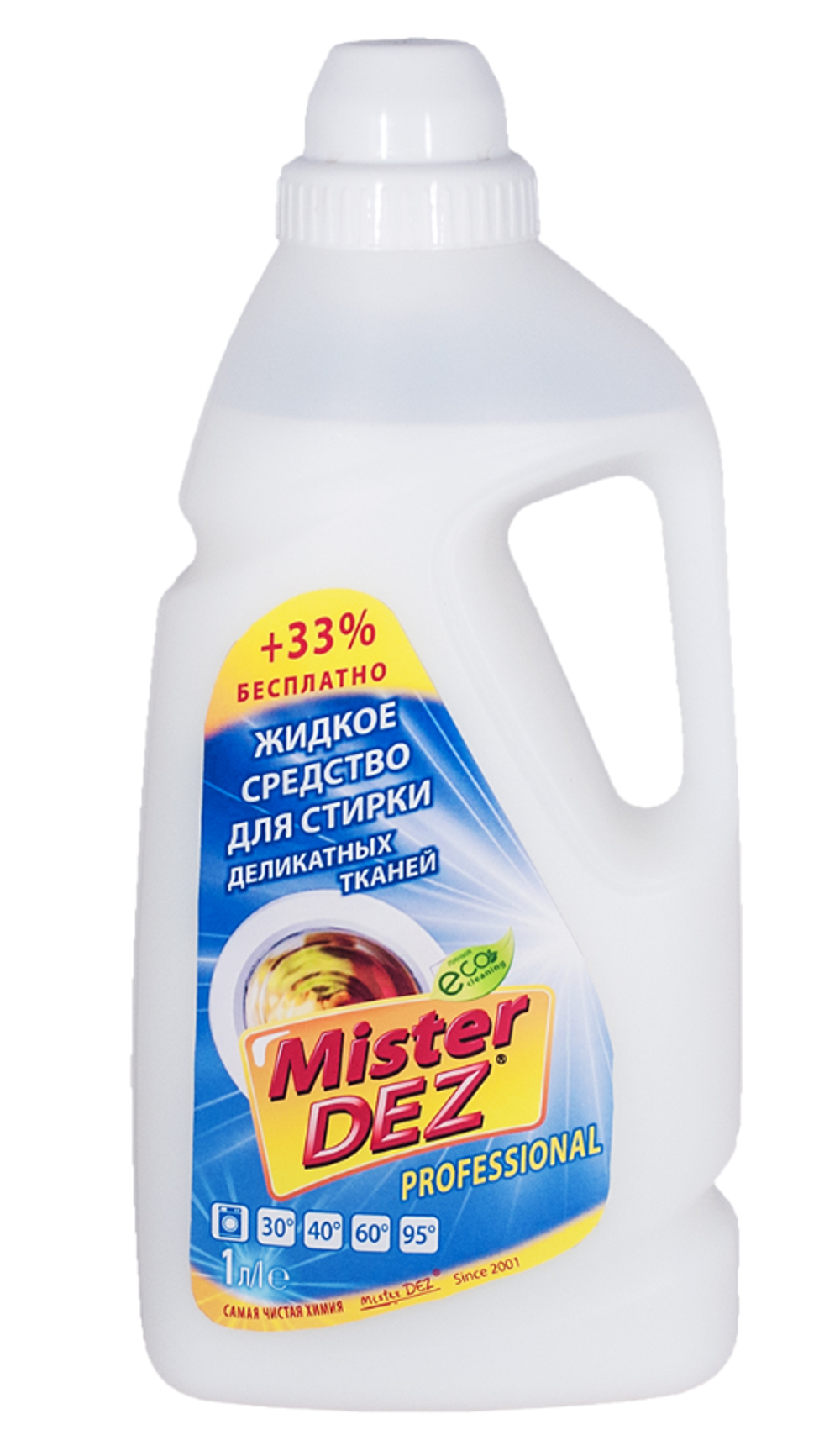 Жидкое средство для стирки деликатных тканей Mister Dez Professional, 1 л