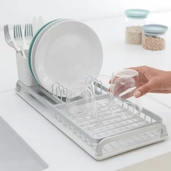 Brabantia Серая сушилка для посуды