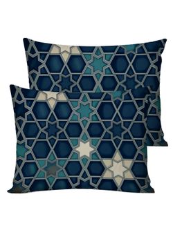 Постельное белье Котики Котики "Мозаика/Мозаика (компаньон)" 2-спальный   наволочки 50х70 2шт Простынь на резинке 160х200 см  Пододеяльник 175х215 см