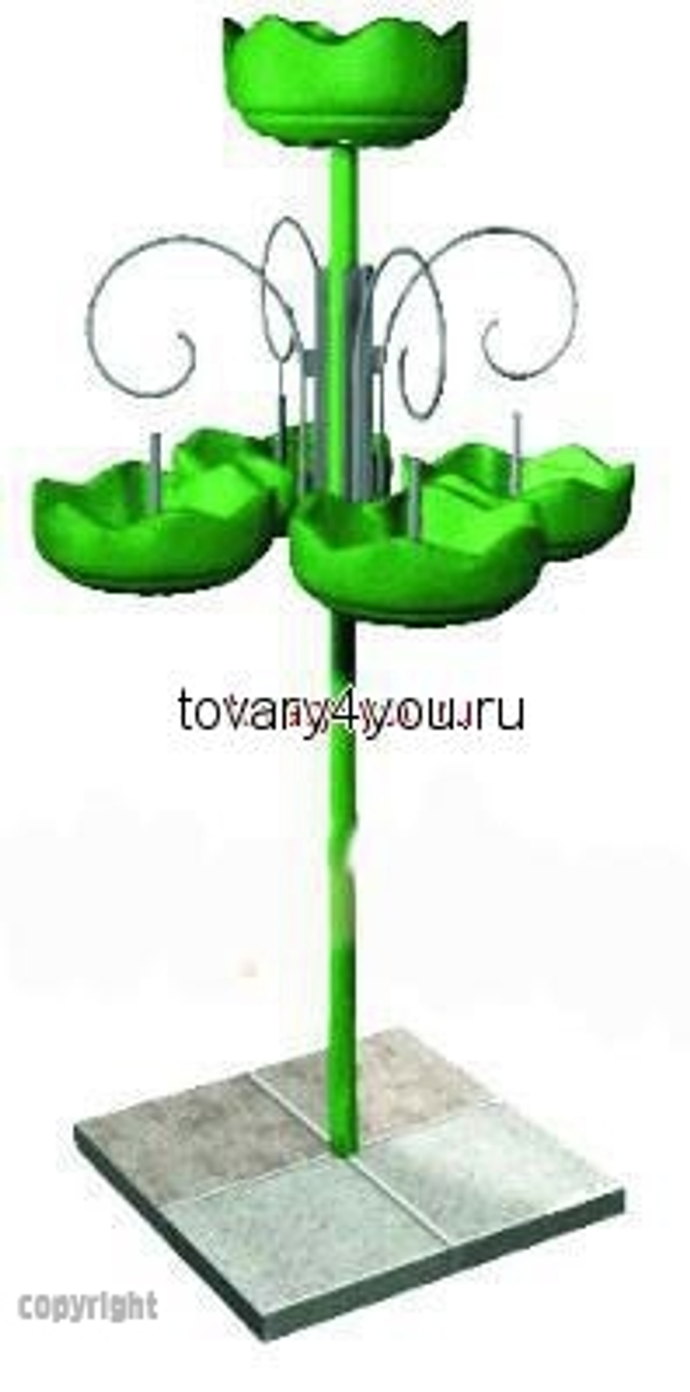 Цветочница Улитка Подвесная Парковая-4