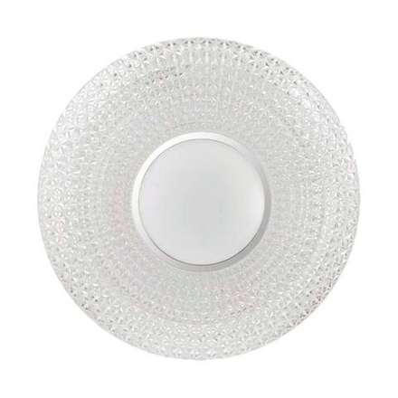 2048/DL PALE SN 000 Светильник пластик/белый/прозрачный/хром LED 48Вт 3000-6300K D420 IP43 пульт ДУ VISMA