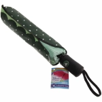 Зонт женский полуавтомат «Ультрамарин - Лагуна», микс 6 цветов, 8 спиц, d-100см, длина в слож. виде 28см, голубые цветы