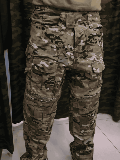 [М] Брюки Tactical G5 с защитой коленей (мультикам)