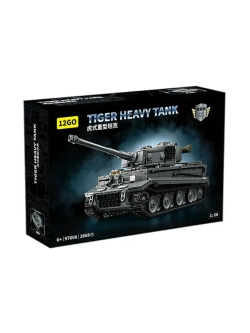 Конструктор Тяжелый танк Тигр 1668 деталей