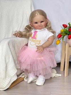 Кукла Реборн мягконабивная 60см (FA-963)