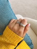 Дутое кольцо Art