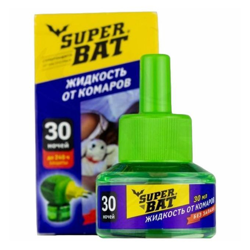 Жидкость для фумигатора от комаров 30 ночей ФумиТокс/Гоуаут/Супер БАТ