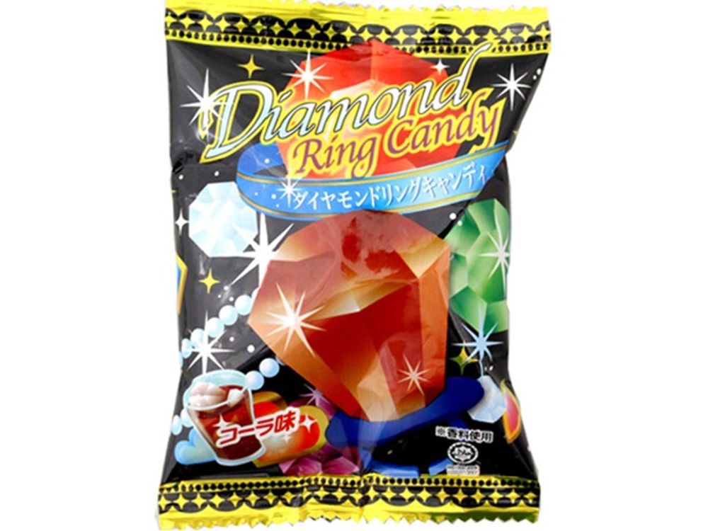 Конфета Бриллиантовое кольцо со вкусом колы Yaokin, 10 гр