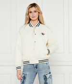 Куртка бомбер VARSITY Guess Jeans - белый(W5RL43 WHAA2)