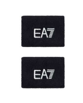 Напульсник теннисный EA7 Tennis Pro - black/white