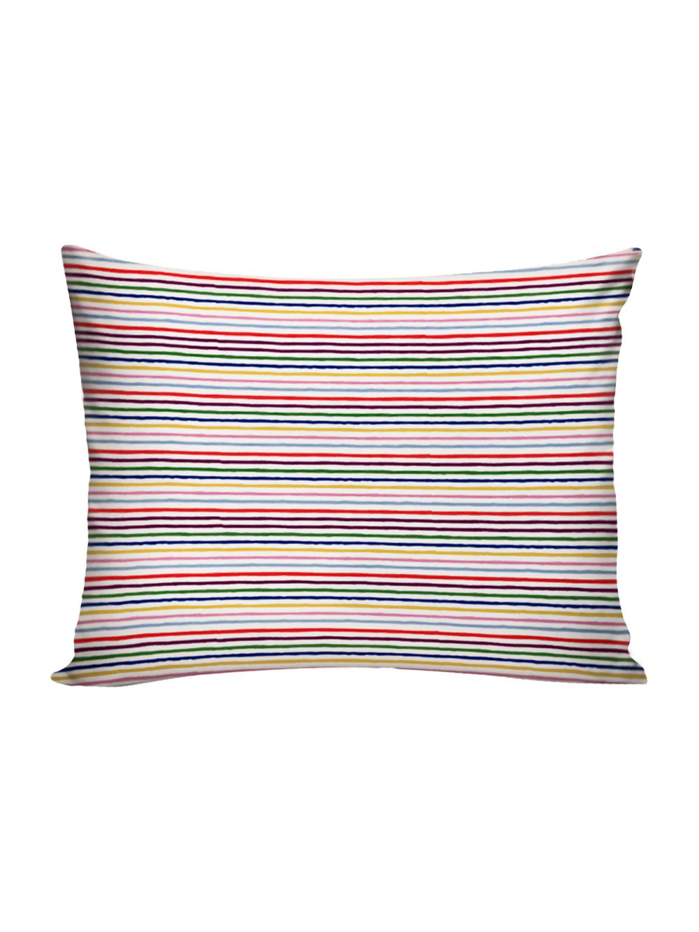 Постельное белье перкаль Сказка "Радужная полоска" 1,5-сп Наволочка 50х70 см 1 шт Простынь на резинке 90x200 см Пододеяльник 145x215 см