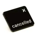 Купить Значок Масть Cancelled Значок Масть Cancelled