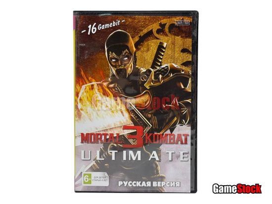 Картридж 16-Bit - MORTAL KOMBAT 3 ULTIMATE