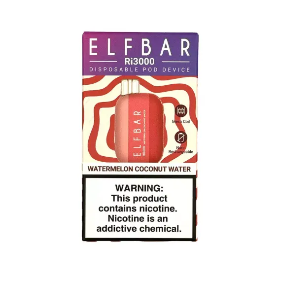 ELF BAR Ri3000 - Watermelon Coconut Water (5% nic)