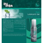 Смазка JOYDROPS со вкусом мяты, 100 мл