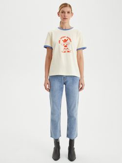 Женская футболка One Lucky Peanut - folly dot.