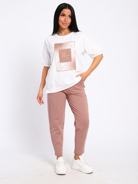 Брюки на манжете 2