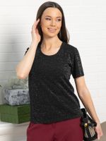 Блуза Сказочно красива (черная) Б15217-19М LT Collection