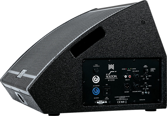 Solton M 12 CX W - Активный монитор/универсальная АС коаксиального типа; 
12&quot; НЧ coaxial / 1&quot; VC ВЧ;