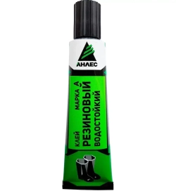 Клей для резины и камер велосипеда водостойкий Анлес Резиновый 40мл