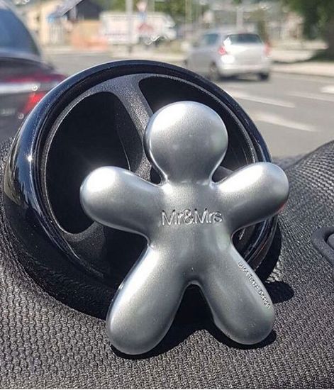 Ароматизатор для автомобиля NIKI Свежий воздух (серебристый металлик), Mr&Mrs Fragrance