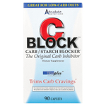 Absolute Nutrition, CBlock ™, блокатор углеводов и крахмала, 90 капсул