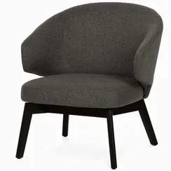 Кресло Terry Wood, серое