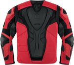 Мотокуртка - ICON OVERLORD RESISTANCE (текстиль, красная)