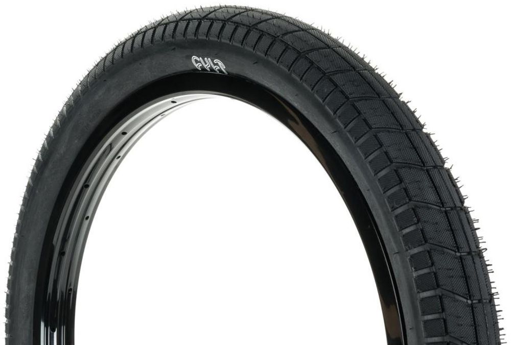 BMX Покрышка Cult 20&quot; X 2.40&quot; DEHART TREAD TIRE, BLACK, WB