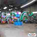 Аттракцион осьминог «Океанская сказка» 12 кабинок, 24 места 14×14×6 м