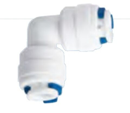 Фитинг угловой 1/4"-1/4" (трубка-трубка) QT-09А Naturewater