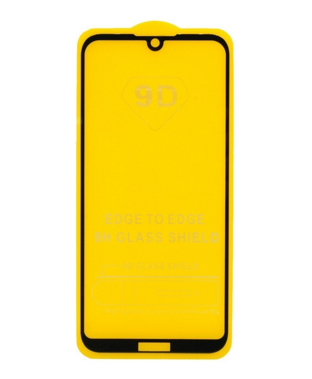 Защитное стекло Honor 8S/Y5 2019 (черный) 9D тех.упаковка