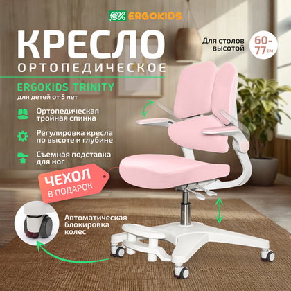 Стул для школьника Ergokids Trinity Y-617 c подлокотниками