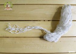 Сетка для колбасы Вектор Спираль 50-75/6, белая 3,5 м