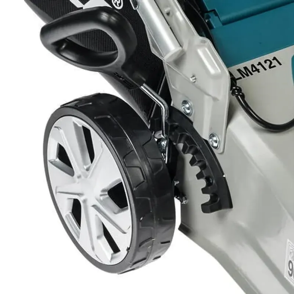 Электрическая газонокосилка Makita ELM4121: 1600 Вт, нож 41 см, ELM4121