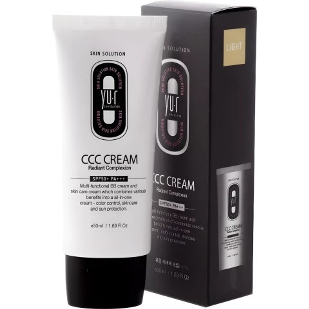 Yu.R Корректирующий крем для лица Yu.r ССС Cream (Light), 50 мл, SPF50+