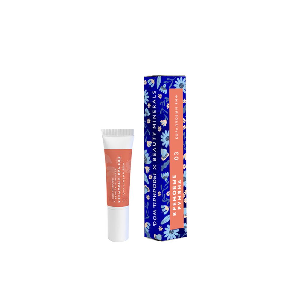 Beauty Minerals Легкие кремовые румяна "Коралловый риф" 03