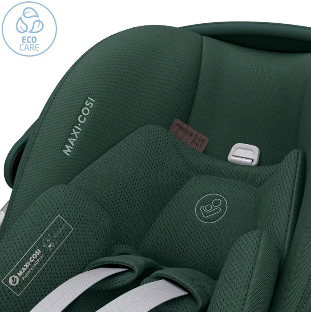 Автокресло Maxi-Cosi Pebble 360 Pro 0-13 кг с базой Family Fix 360 Prо 8052403110 Twillic Green/зеленый (2024)