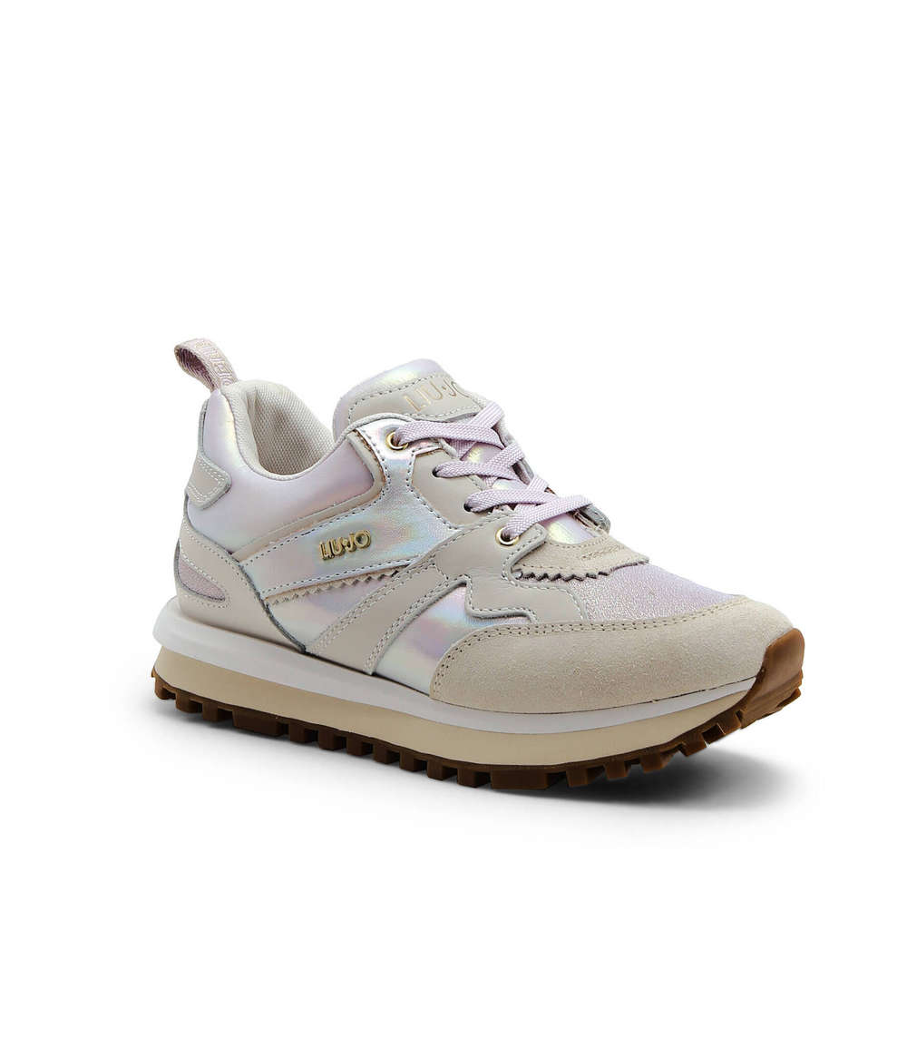 кожаные кроссовки wonder up 2 Liu Jo - бежевый(BA2097 PX102)