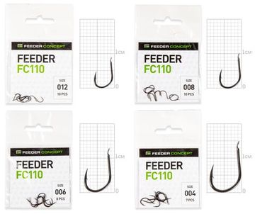 Набор крючков Feeder Concept  MIX 2 35шт.