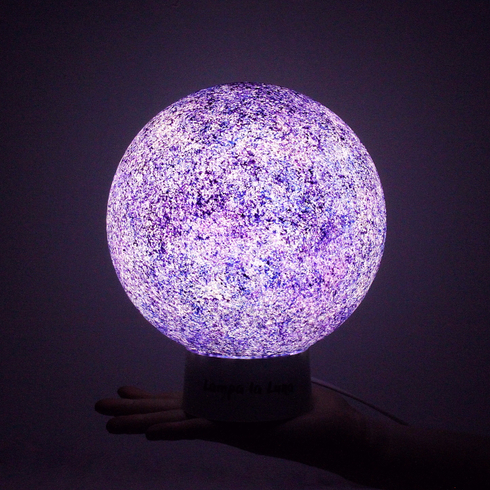 Светильник - Фиолетовая звезда Плейона (20 см)